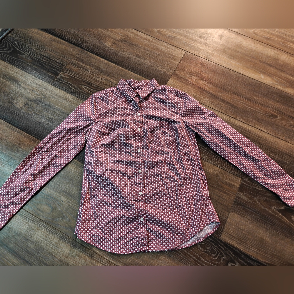 Women's Polka Dot Shirt - Red